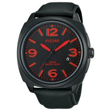 Montre Pulsar PS9233X1 - Cuir - Rouge