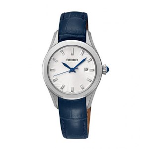 Montre SEIKO SXDF69P1 - Cuir - Classique - Bleu