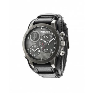 Montre POLICE PL.14188JSU/61 - Cuir - Noir