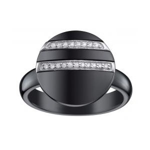 Bague Ceranity 1-12/0065-N - Noire